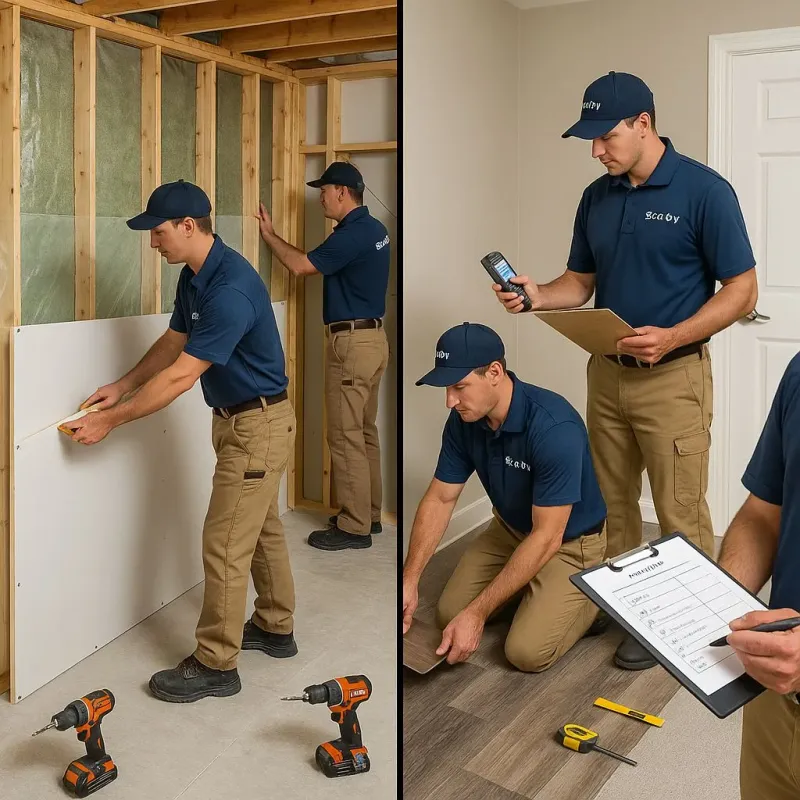 Repairs and Reconstruction process in Rockfish, NC